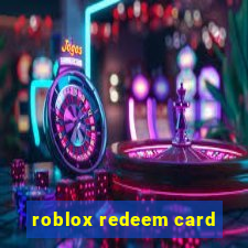 roblox redeem card